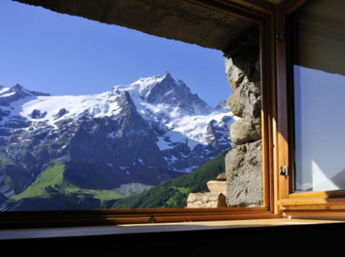 Appartement Studio avec terrasse amenagee et wifi a La Grave a 3 km des pistes Extérieur photo